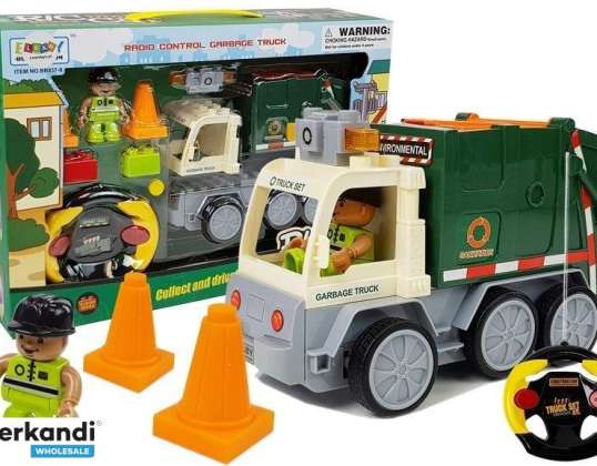 Camión de basura a control remoto R/C