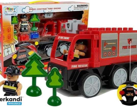 AUTOMATISCHES FERNGESTEUERTES FEUERWEHRAUTO R/C