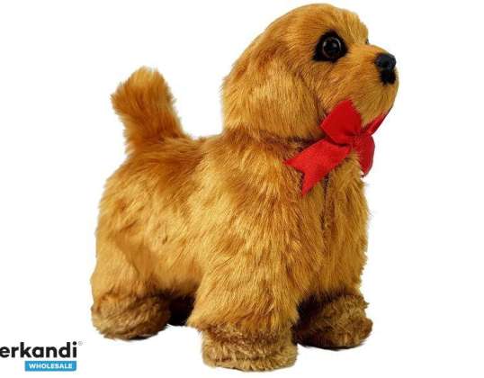 Interaktive Fernbedienung Hund bewegt sich bellend braun