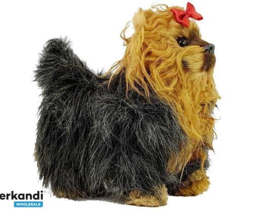 Interaktive York Dog bewegt sich bellend braun-schwarz