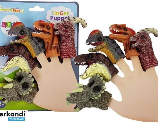 Dinosaur Finger Pads 5 pieces