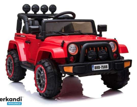 Accu Auto Jeep BRD 7588 Rood 4x4