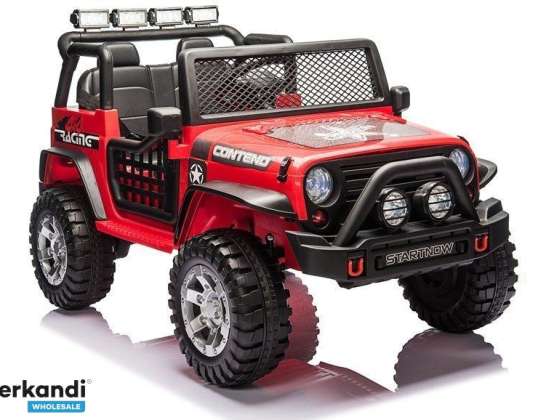 Véhicule à batterie XMX618 peint en rouge