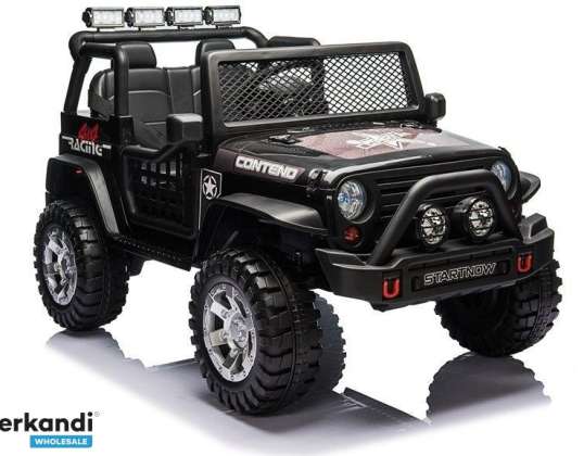 Batterij-aangedreven voertuig XMX618 zwart gelakt
