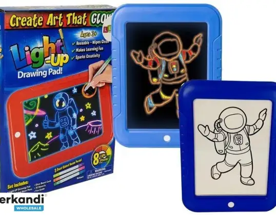 Magic Tablet MAGIC PAD LED Vanisher 3D Whiteboard Lys Neon