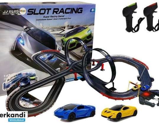 Gran Pista de Carreras 2 Bucles 1:43 Coches Mando a distancia 1020 cm Luces
