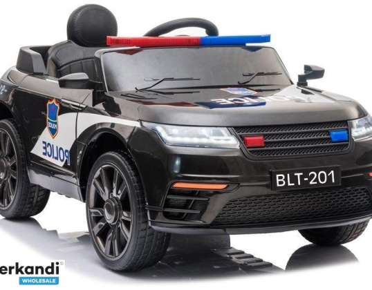 BLT 201 Поліцейський автомобіль на акумуляторі чорний