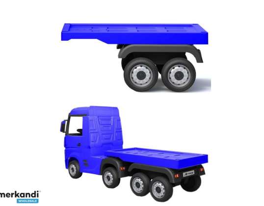Battery semi-trailer HL358 Mercedes Scania Actros blue