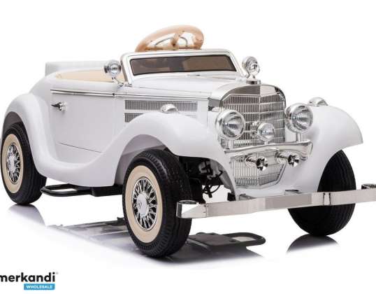 Mercedes 540K Batterie Auto Weiß