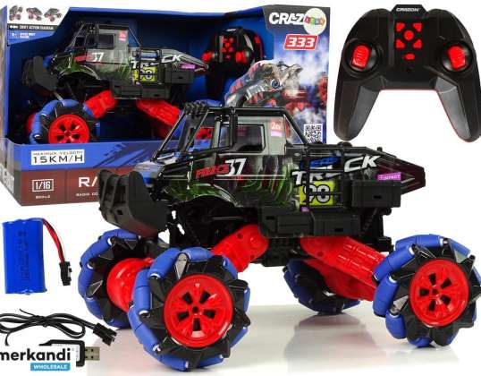 Offroad-Auto Drift Fernbedienung 1:16 Blau 2,4 G 360 Grad Drehung