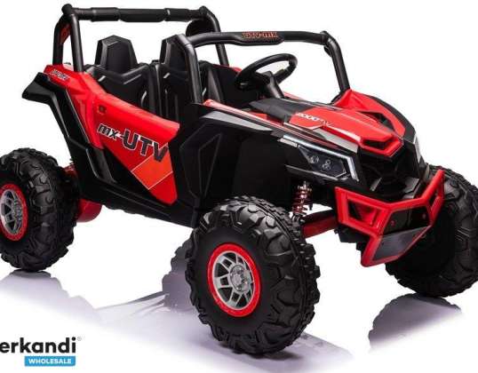 Buggy de coche a batería UTV MX Rojo