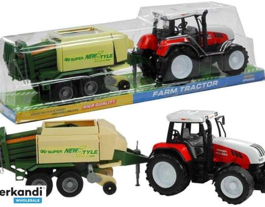 Tractor grande con remolque Máquina agrícola 65 cm