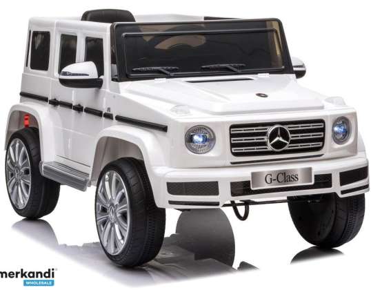 Mercedes G500 batteribil vit