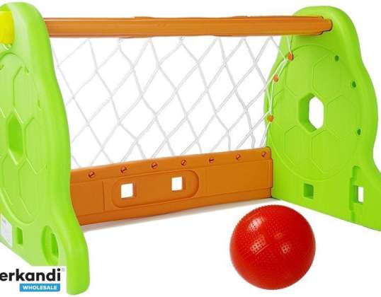 Kinderfußballtor grün orange