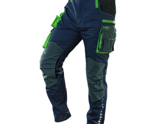 WORK Trousers PREMIUM  62  cotton  35  polyester  3  elastane  size XXL