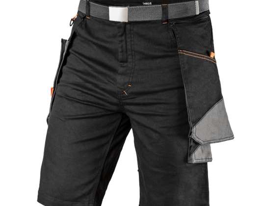 HD Slim Arbeitskurze mit Gürtel. Größe S