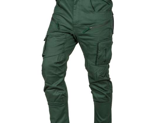 Arbeits Hose OUTDOOR. Jogger Typ. grün. Größe S