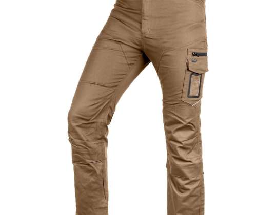 Mix&amp;Match arbeidsbukser. Lerret. Brun. størrelse XL