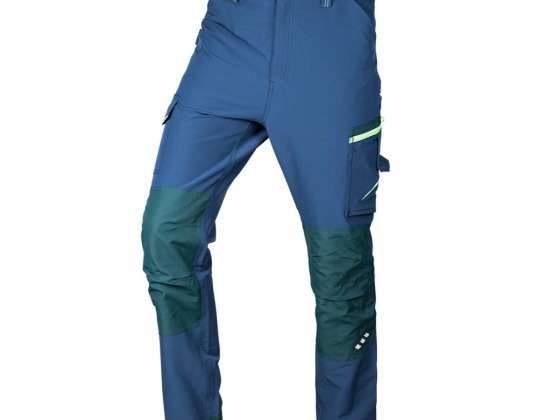 Work Pants Mix&amp;Match. 4-way stretch. Navy Green. Size XS