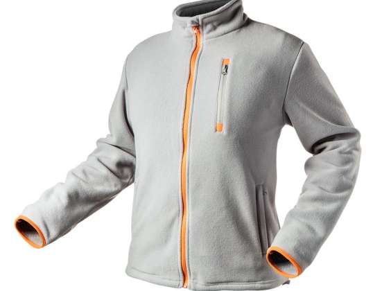 Gray fleece sweatshirt size S