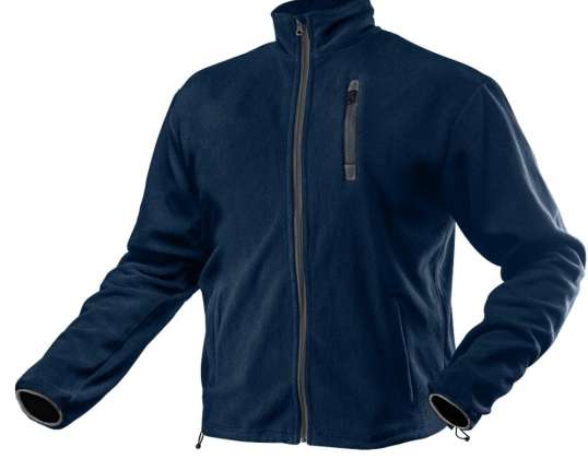 Navy blue fleece sweatshirt. size M