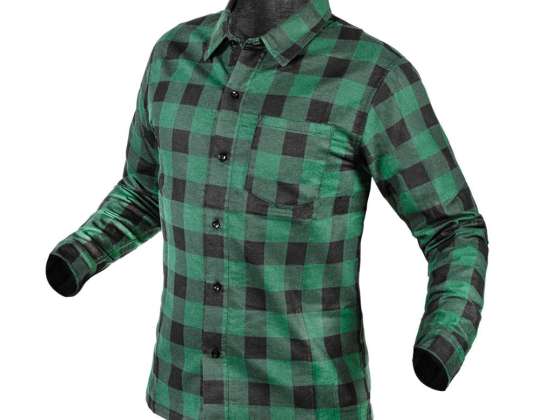 Green Flannel Shirt XXXL