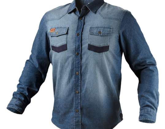 WERKHEMD DENIM maat S