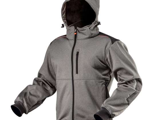 Veste de travail softshell avec capuche amovible taille XL