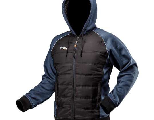 Sudadera de punto acolchada con capucha tamaño XXL