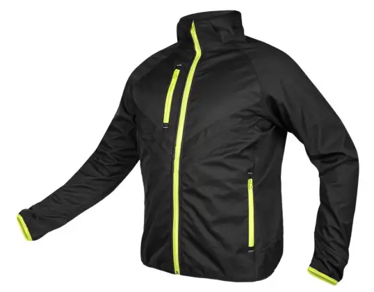 Jacke Mix&amp;Match Softshell. schwarz-gelb. Größe L