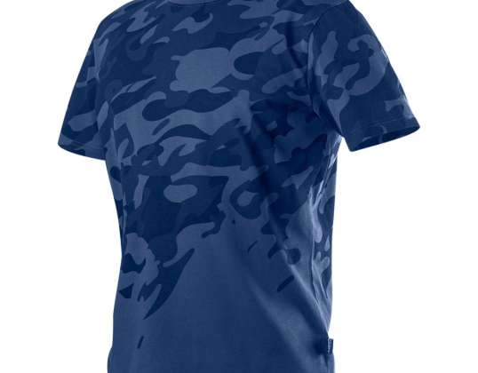 Work T-shirt Camo Navy size XL