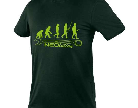 T-Shirt mit Druck NEOlution Größe L