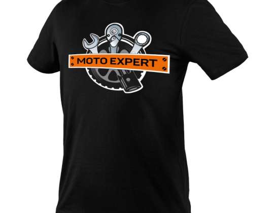 T-Shirt mit Druck MOTO Expert Größe L
