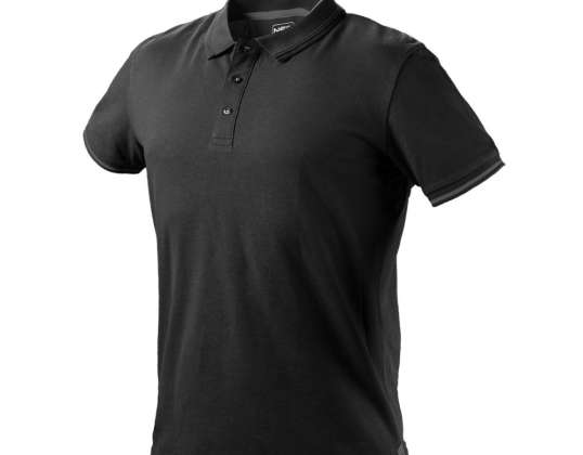Polo tričko DENIM. černé. velikost L