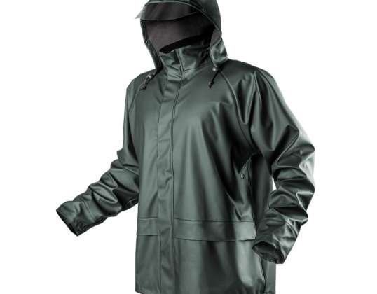 PU/PVC Rain Jacket EN 343 size XXXL