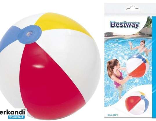 Oppblåsbar strandball for barn 51 cm Bestway 31021