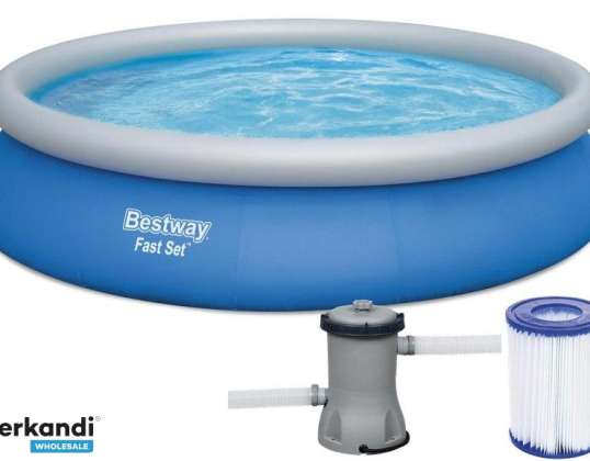 Paplašināts dārza baseins 457 x 84 cm 9in1 Bestway 57313