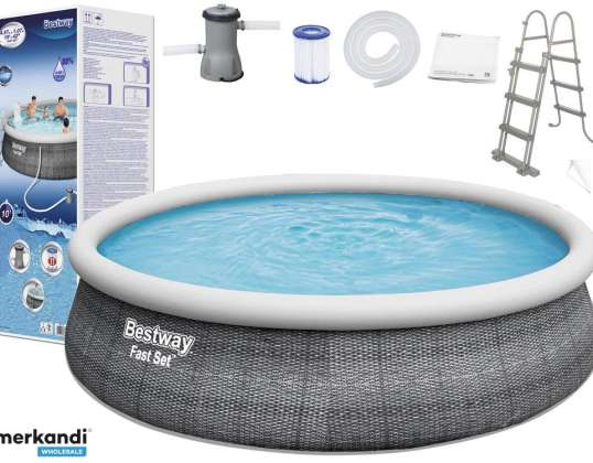 Paplašināts dārza baseins 457 x 107 cm Bestway 57372