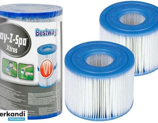 Bestway 60311 Lay filtra kārtridžs ar Spa 2gab.