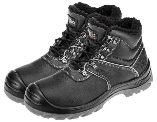 Geïsoleerde werkschoenen S3 SRC. stalen neus en doorboordbescherming inlegzool. maat 43