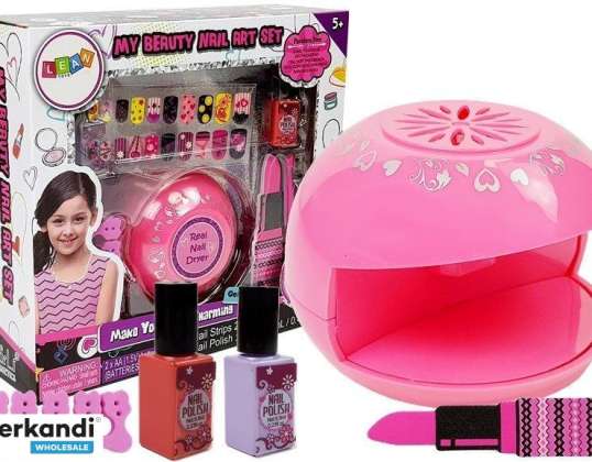Kit de fabrication d’ongles Séchoir à vernis à ongles Autocollants divers modèles