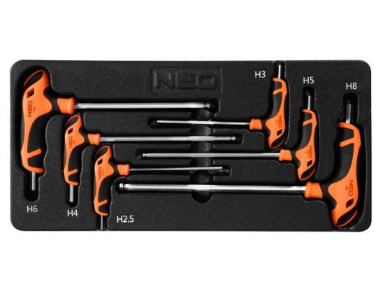 Hex Keys 6 pcs insert TOP 84 254