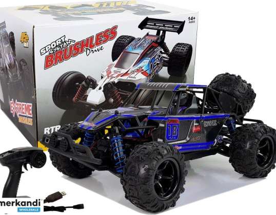 Geländewagen 1:18 Blau ENOZE 9303E 45 km/h