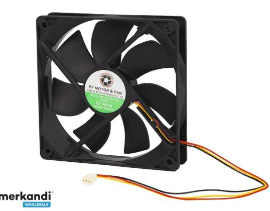 85 127# vifte 120x25mm 24v glidende 3-leder
