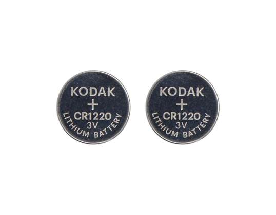 Kodak Max lithium batterij CR1220. 2 stuks.