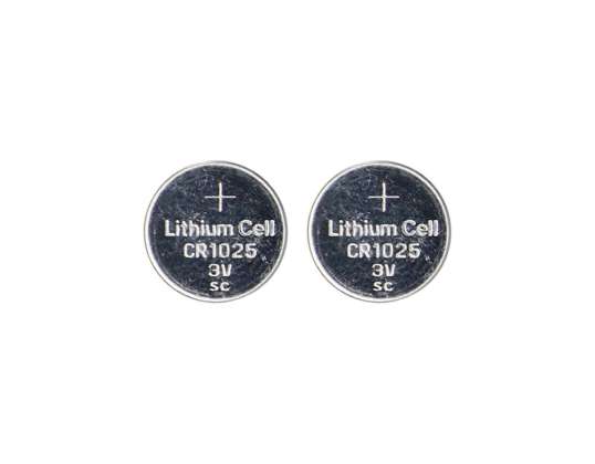 Kodak Max lithium batterij CR1025. 2 stuks.