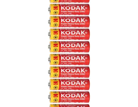 Baterie Kodak ZINC Super Heavy Duty AA LR6. 10 szt.