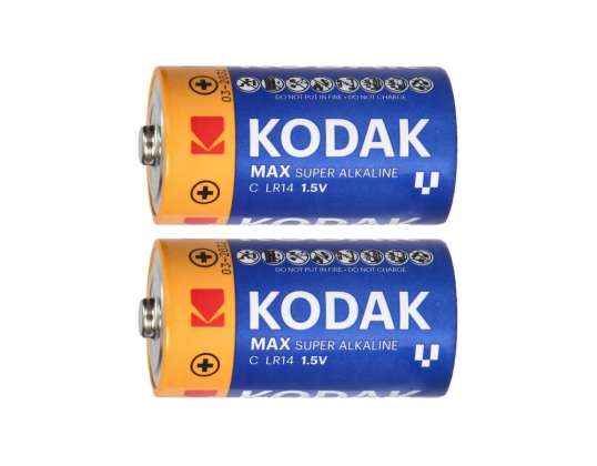 Baterie Kodak MAX Alkaline KC 2 LR14. 2 szt.