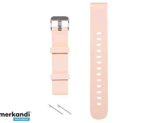 89 100# Samartwatch puhallushihna x16 vaaleanpunainen silikoni
