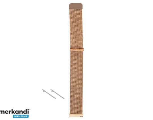 89 106# Armband für Samartwatch Schlag x18 x19 x21 Gold Metall